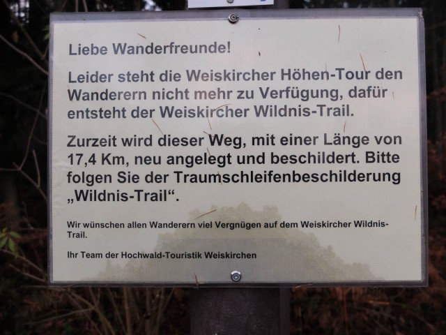 Hinweisschild
