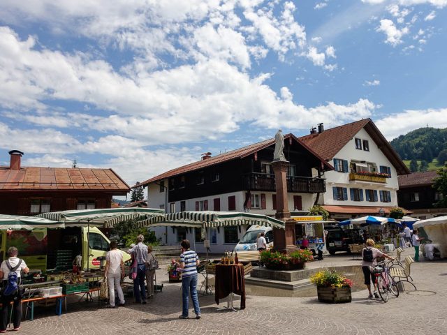 Oberstaufen_Wochenmarkt