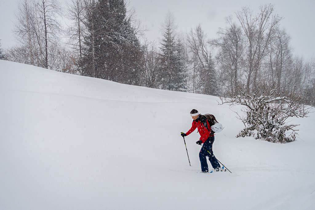 Mit Tourenskiern auf den Imberg