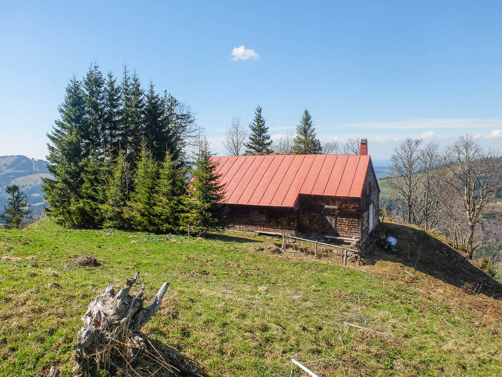 Aufstieg zur Farnach-Alpe