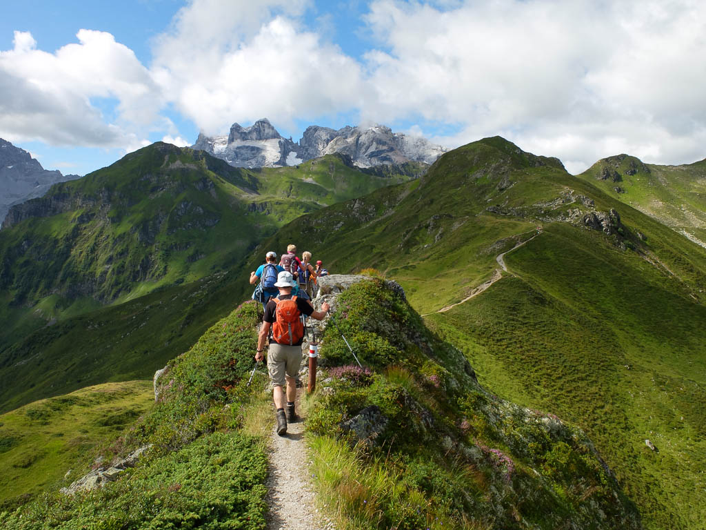 Über den Golmer Höhenweg auf die Geißspitze