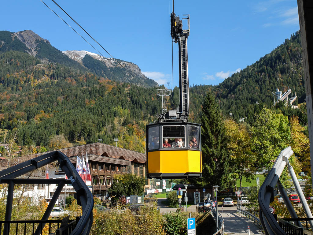 Mit der Bahn aufs Nebelhorn