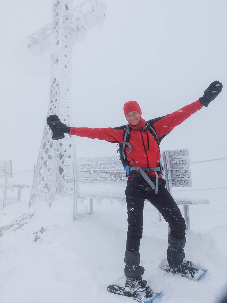 Die erste Schneeschuhtour der Saison