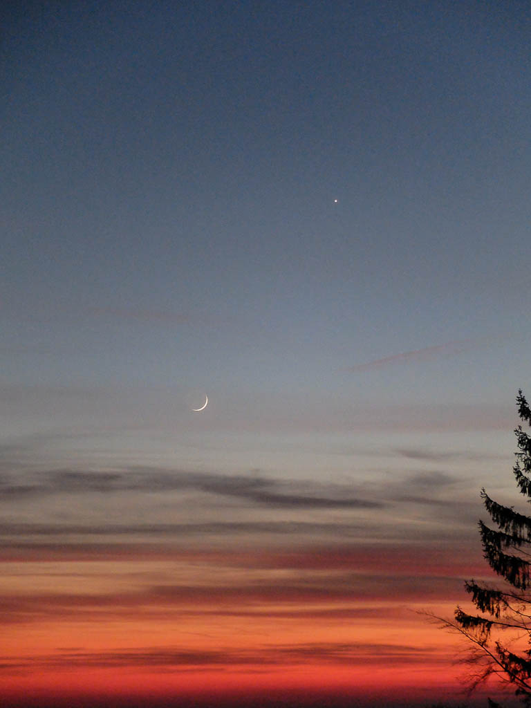 Nachtwanderung über den Hündle