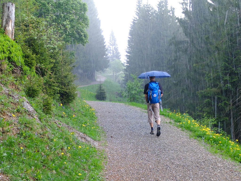 Gewitter mit Hagelschauern