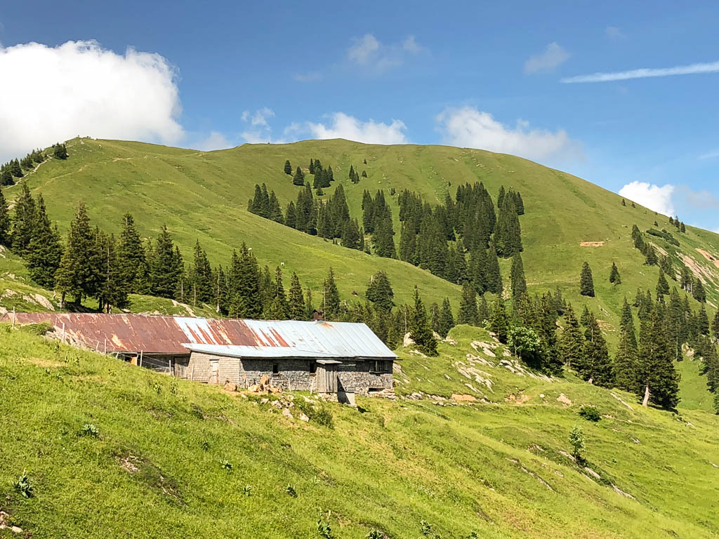 Wanderung über Brunnenauscharte und Gütle-Alpe