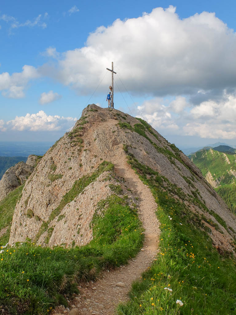 Eine abendliche Wanderung aufs Rindalphorn
