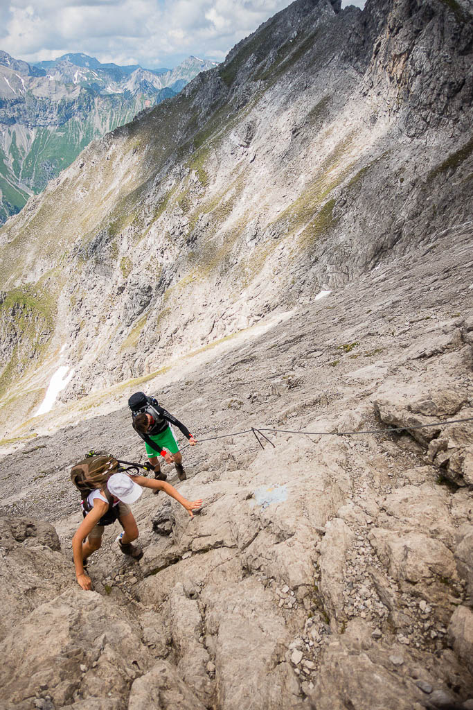 Über den Saulajochsteig auf den Saulakopf