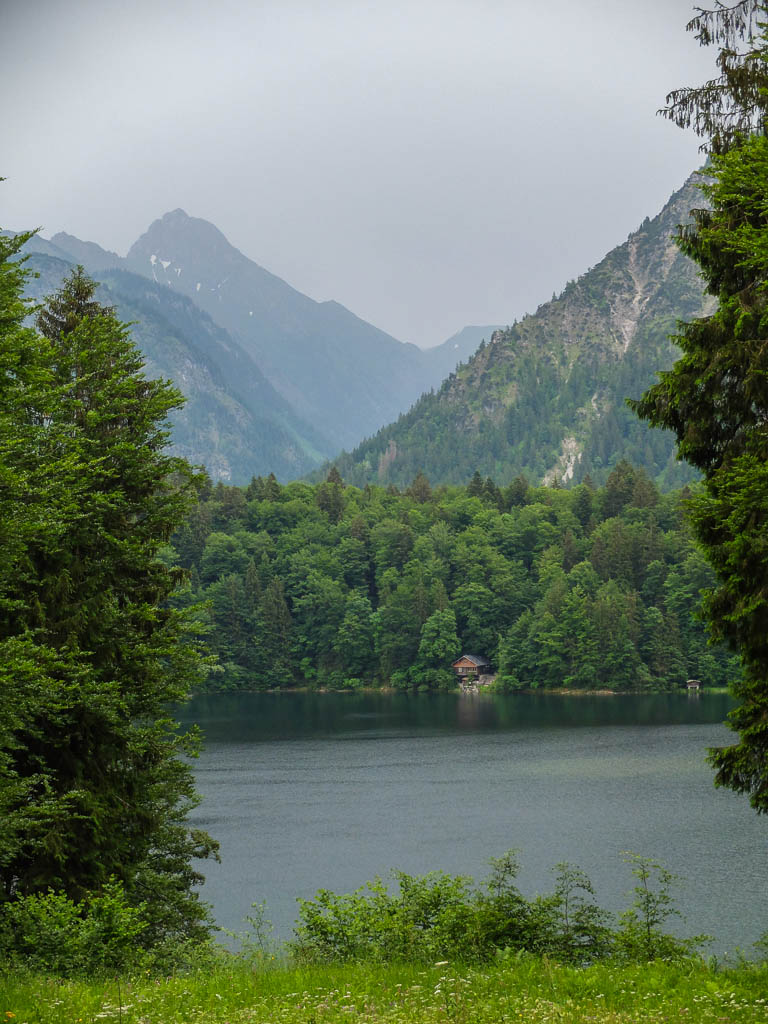 Wanderung rund um den Freibergsee bei Oberstdorf