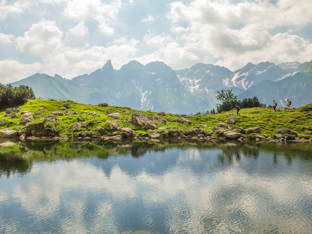 Rundwanderung über Guggersee und Roßgundscharte