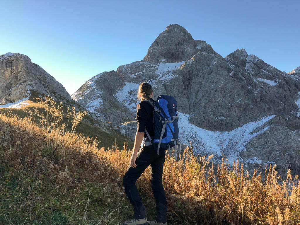 Bergtour auf die Trettachspitze, dem Allgäuer Matterhorn