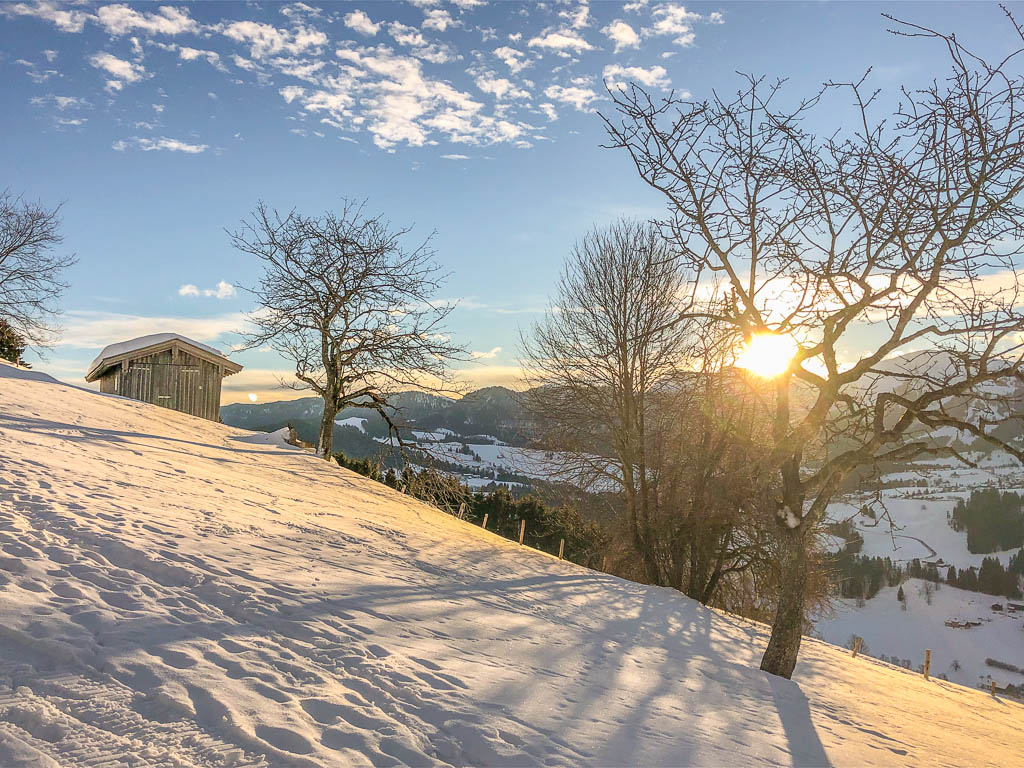 Sonnenaufgang am Kapf