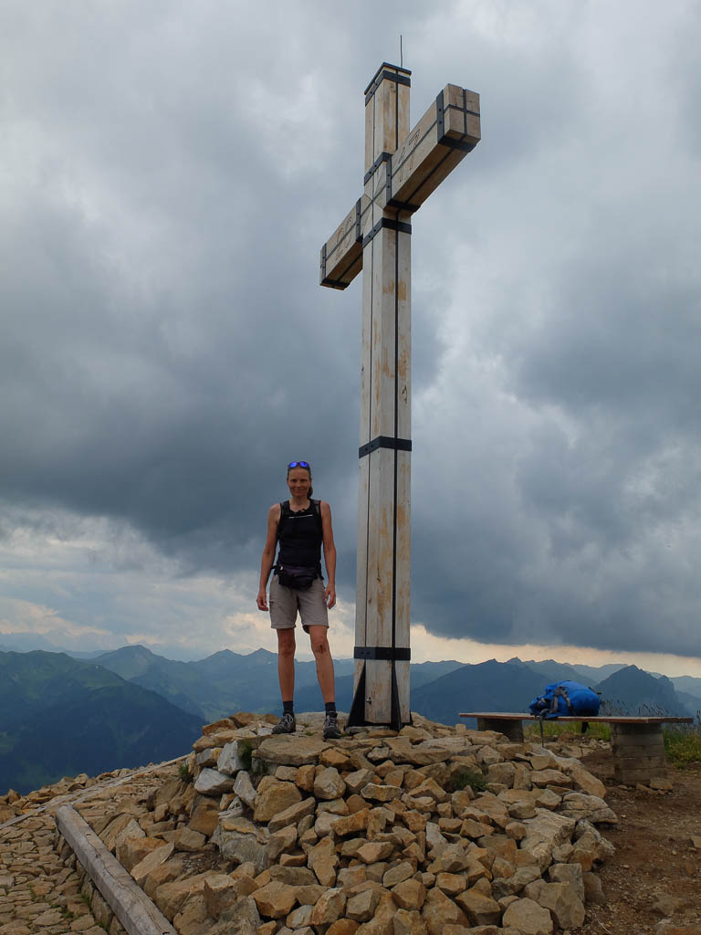 Von Schoppernau auf den Diedamskopf