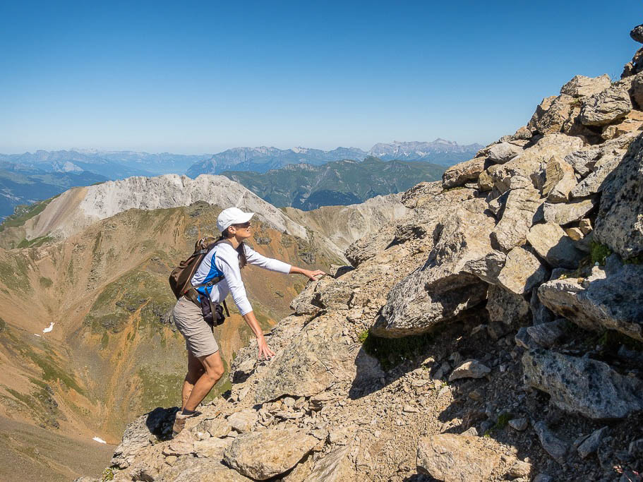 Gratwanderung vom Parpaner Rothorn aufs 2924 Meter hohe Erzhorn