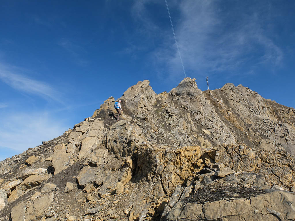 Über den Nordwestgrat aufs Chrachenhorn