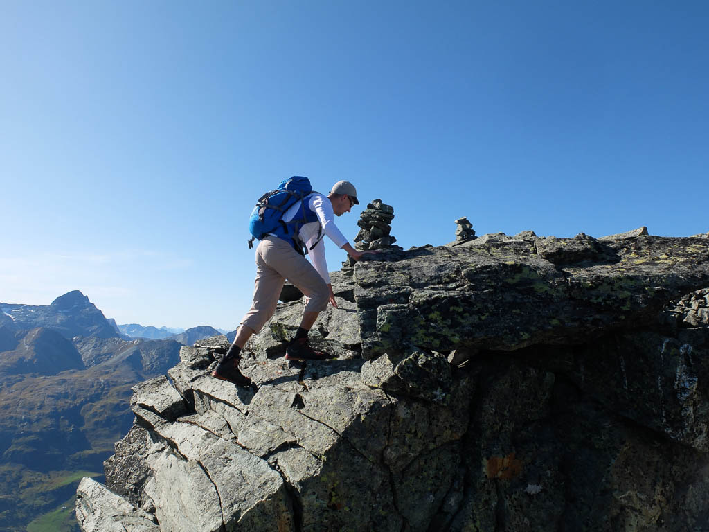 Bleis Muntaneala, Piz Barscheinz und Piz Neir, eine Drei-Gipfel-Tour