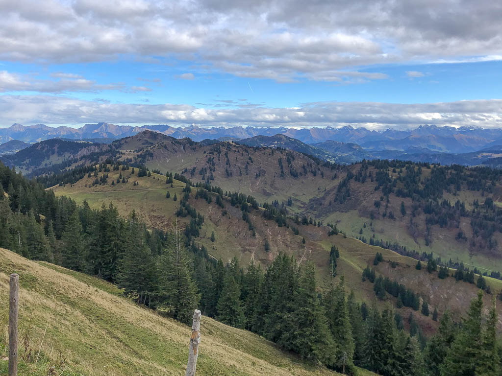 Bergfahrt mit der Hochgratbahn zum Saisonschluss