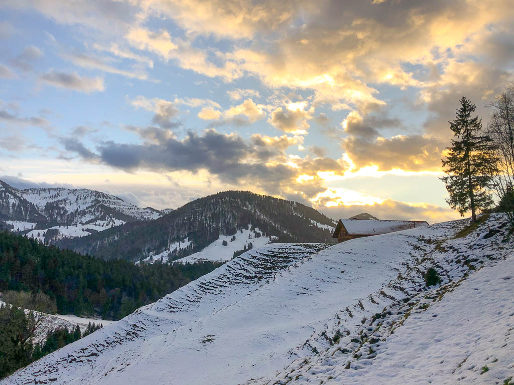 Wanderung von Steibis nach Oberstaufen