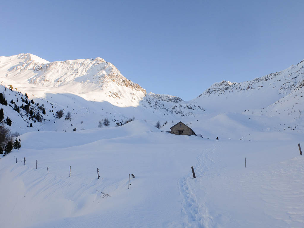 Ein ungeplanter Besuch der Sanaspans-Alpe