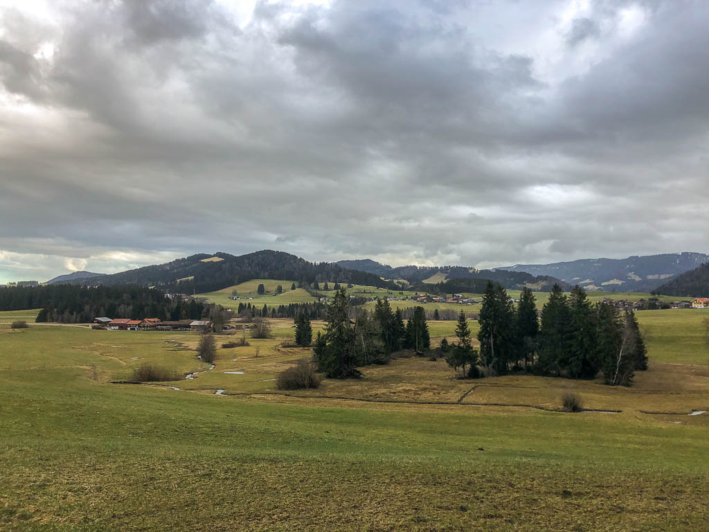 Wanderung in Begleitung von Sturmtief Sabine