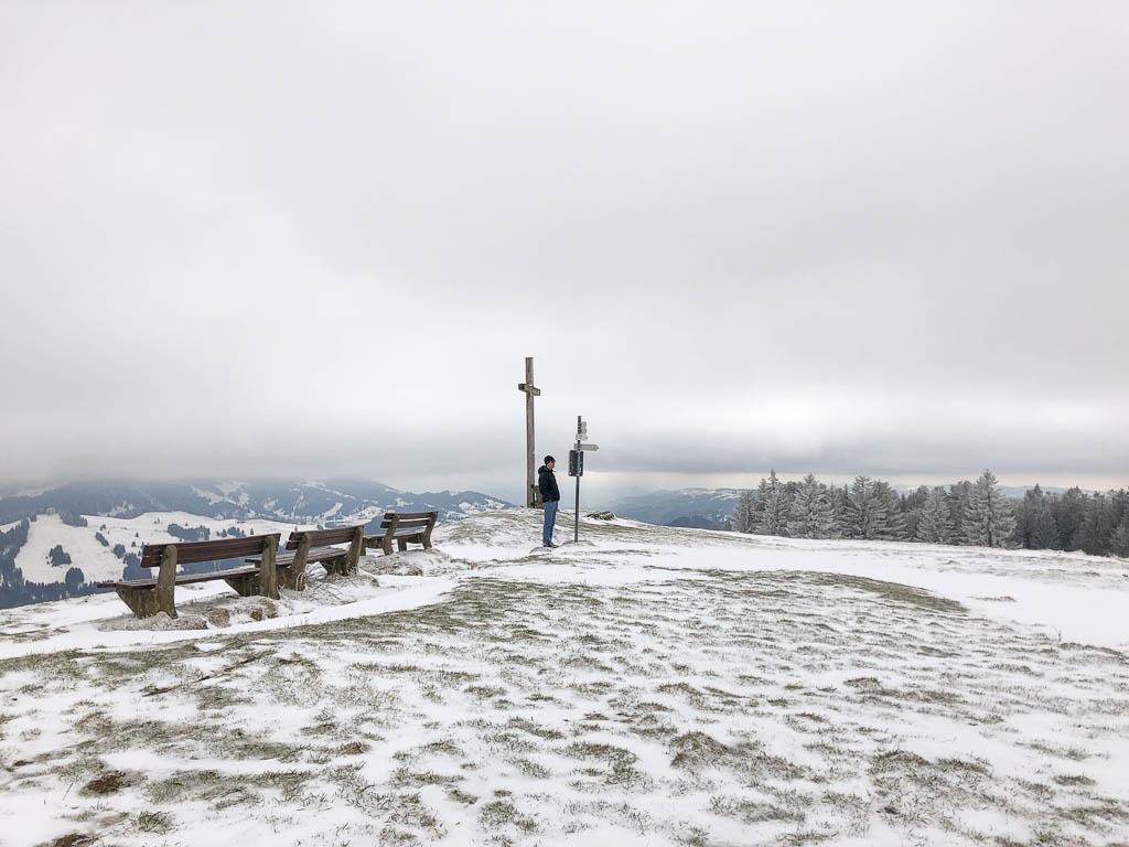 Stippvisite des Winters