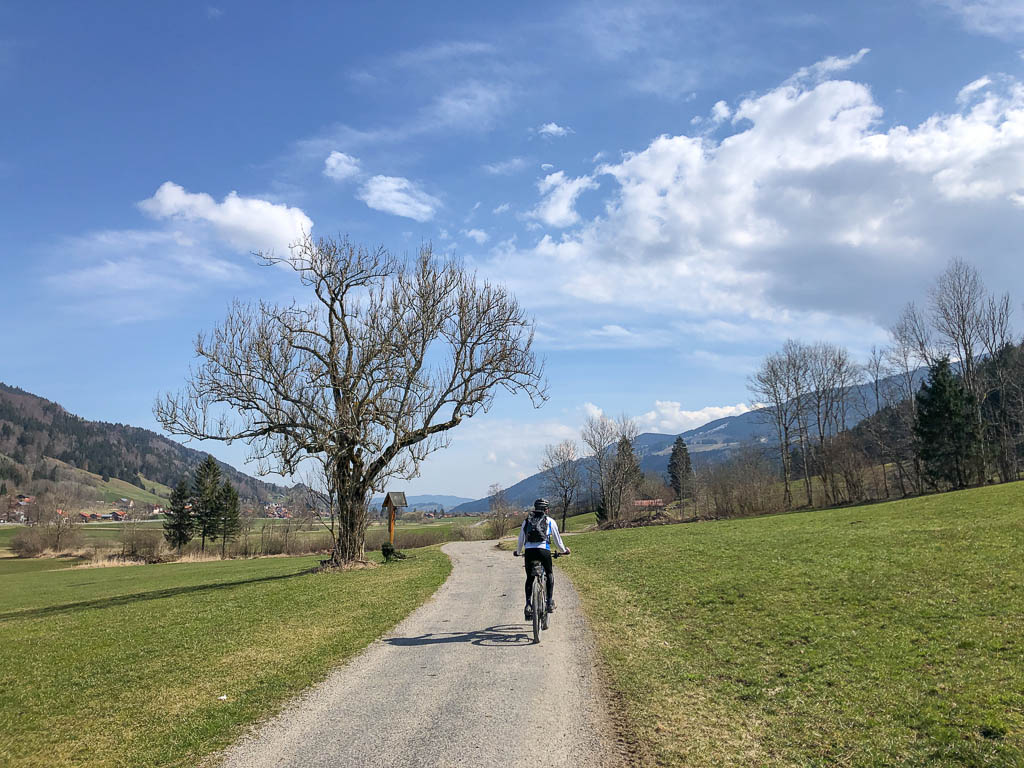 Eine Fahrradtour zum Frühlingsbeginn