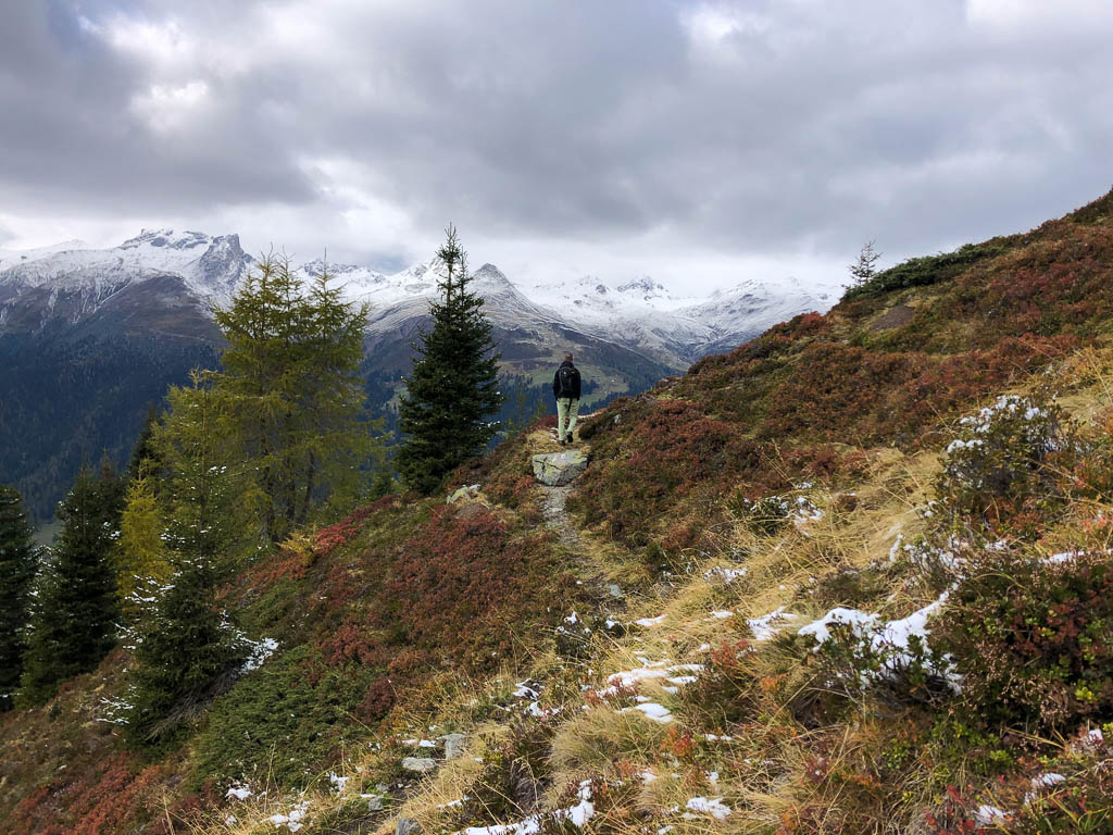 Eine Nachmittagswanderung am Fuße des Rinerhorns