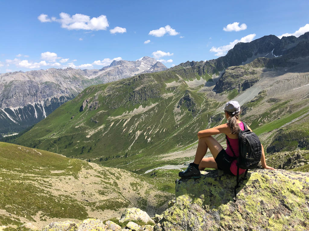 Wanderung zum Lai Negr und darüber hinaus