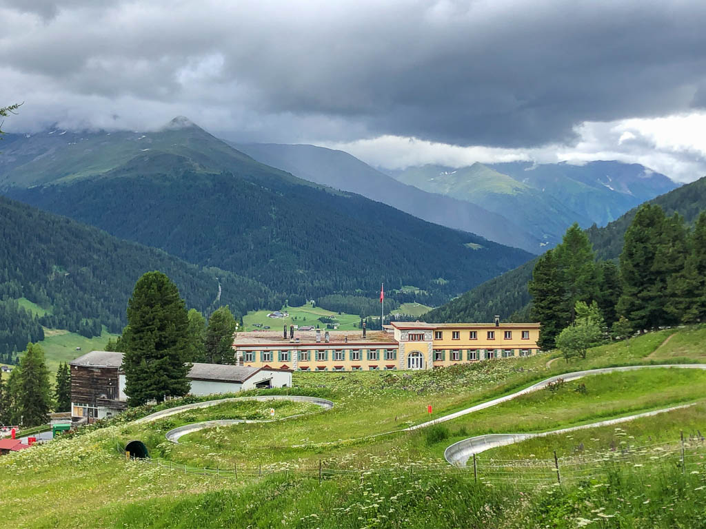 Eine Nachmittagswanderung zur Schatzalp