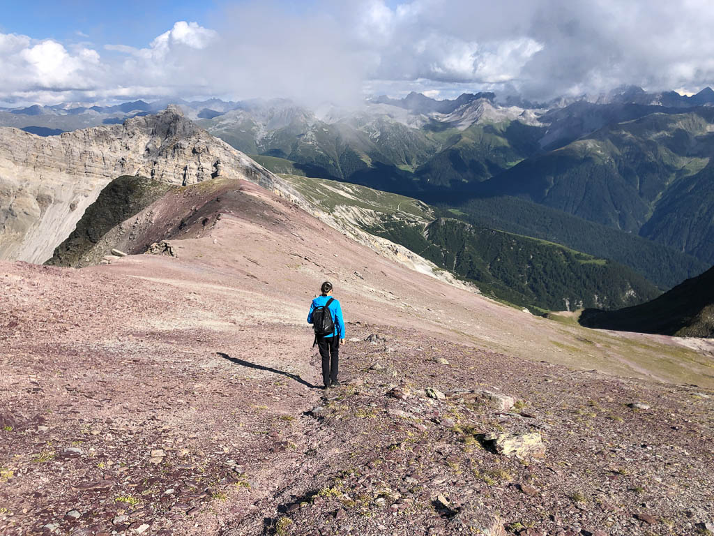 Von Arosa über Valbella Furgga und Sandhubel nach Schmitten