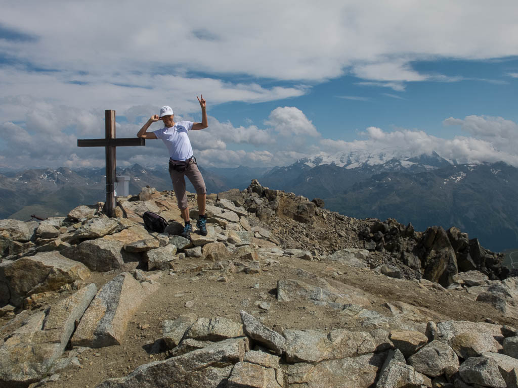 Geplant Piz Padella (2855m), ausgeführt Piz Ot (3247m)