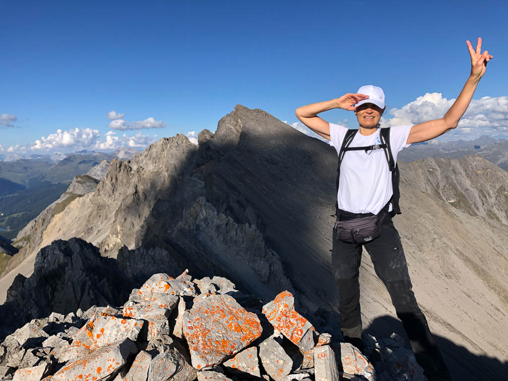 Besteigung des Guggernells über den Schaftobel