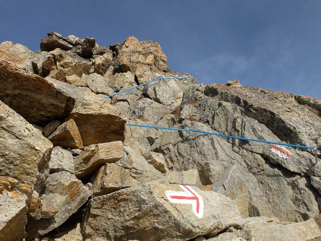 Besuch des 3261 Meter hohen Piz Languards in der Nebensaison