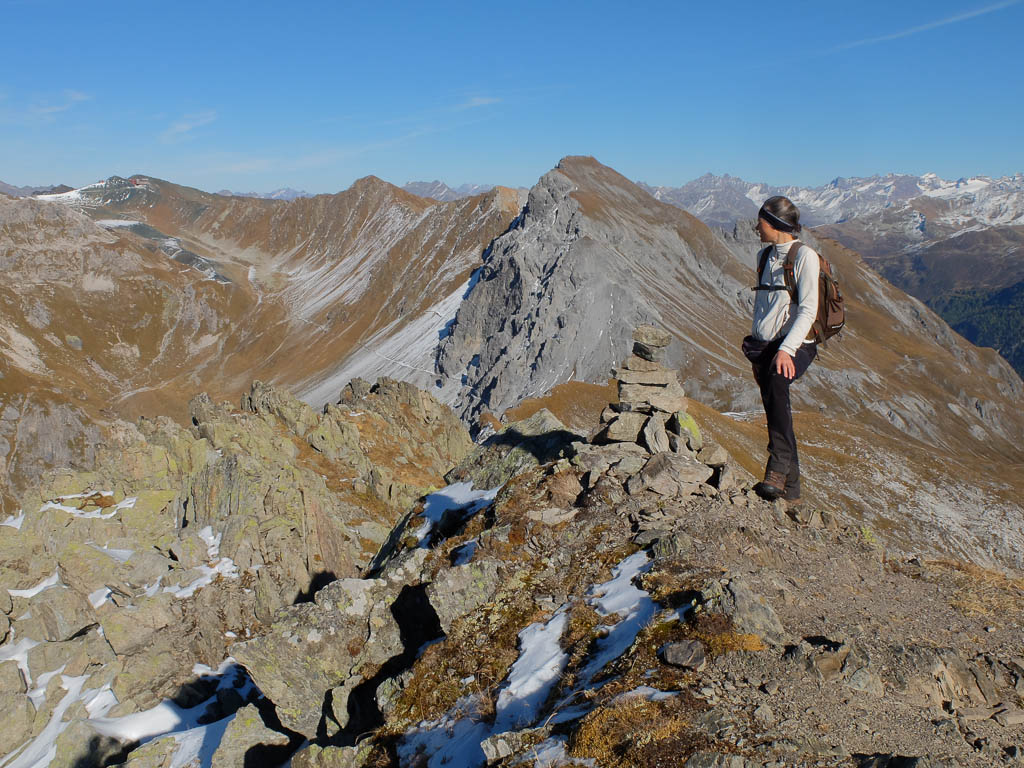 Über den Ostgrat auf den 2636 Meter hohen Strela